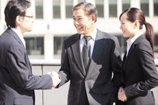 未来をみつめ、今に即応し、そして、新たな展開を約束する、安心システム・安心ネットワークです